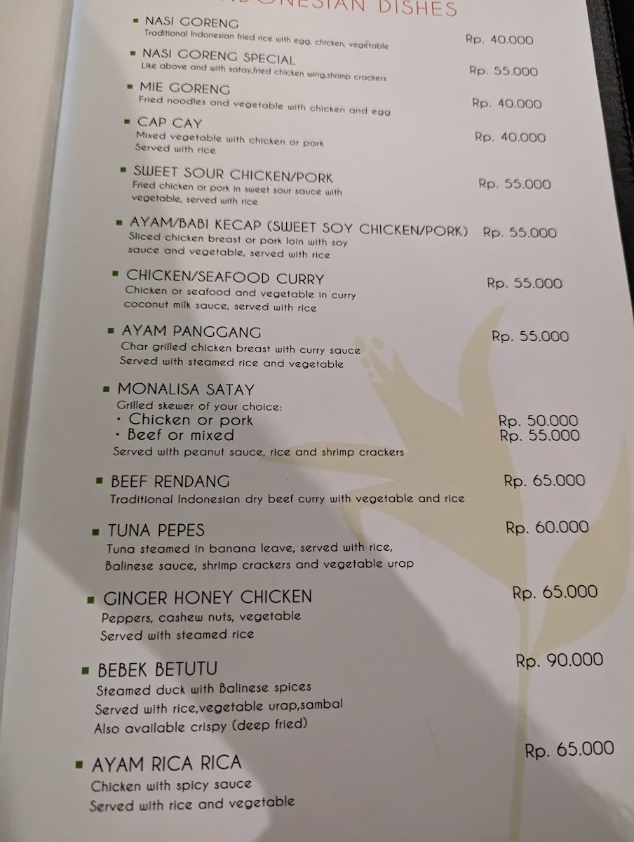 Menu Mona Lisa Restaurant-4